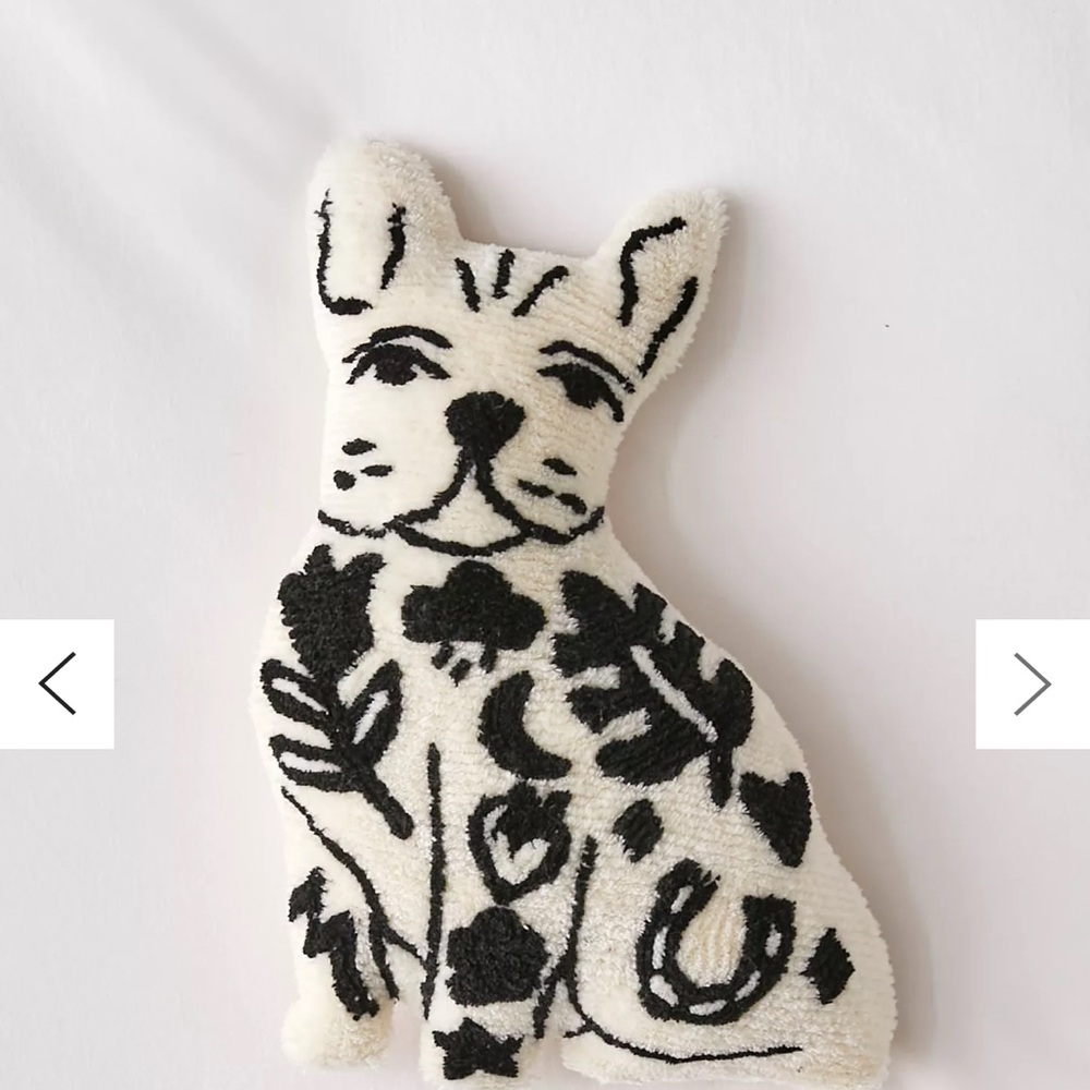 Urban Outfitters Frenchie Throw Pillow
